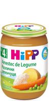 HIPP БИО Пюре от различни Зеленчуци 4+ мес. 190 г