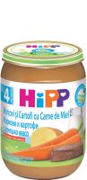 HIPP БИО Моркови и картофи с Агнешко месо 4+ мес. 190 г