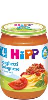 HIPP БИО Спагети болонезе 4+ месеца 190 г