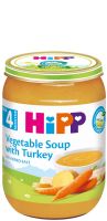 HIPP БИО Зеленчукова супа с Пуйка 4+ мес. 190г
