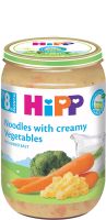 HIPP БИО Макарони със зеленчуци и сметана 8+ мес. 220 г