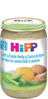 HIPP Картофи със зелен боб и заешко месо 12+ мес. 220 г
