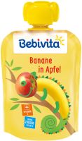 BEBIVITA Плодова закуска Ябълка с Банан 4+ месеца 90 г