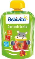 BEBIVITA Плодова закуска Градински плодове с Желязо 12+ месеца 90 г
