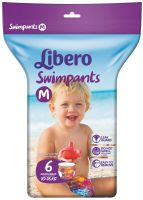LIBERO SWIMPANTS Гащи за плуване размер М (10-16 кг) 6 бр.