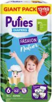 PUFIES FASHION Diapers Пелени 6-XL (13+кг) 62 броя (GP)