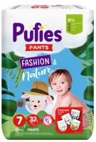 PUFIES FASHION PANTS 7-(17+ кг) Еднократни гащи 32 броя