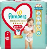 PAMPERS PREMIUM CARE PANTS 7 (17+ кг) Гащи 27 бр. (VP)