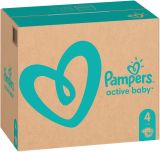 PAMPERS ACTIVE BABY 4-Maxi (9-14кг) Пелени 180бр. Кашон(MSB)