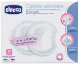 CHICCO Антибактериални подплънки за кърмачки 30 бр.