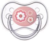 CANPOL NEWBORN BABY Залъгалка силикон 0-6 мес. Розова