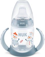 NUK FC SNOW Шише за сок с дръжки 150 мл Силикон 6+ мес.