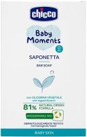 CHICCO BABY MOMENTS Бебешки сапун 0+ м 100 г