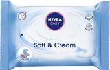 NIVEA BABY SOFT & CREAM Влажни кърпи с мек крем 20 бр/пак.