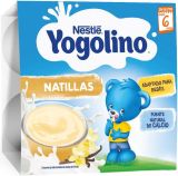 Nestle YOGOLINO Млечен десерт Ванилия (6+ месеца) 4 х 100 г