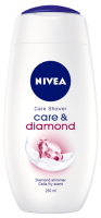 NIVEA CARE & DIAMOND Душ-крем с диамантени частици 250 мл