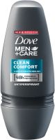 DOVE MEN+CARE CLEAN COMFORT Дезодорант рол-он 50 мл