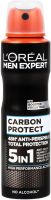 L’OREAL MEN EXPERT CARBON PROTECT Дезодорант спрей 150 мл