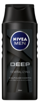 NIVEA MEN DEEP Шампоан с електролити и черен карбон 250 мл