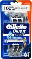 GILLETTE BLUE 3 Comfort Еднократни самобръсначки 6 бр.