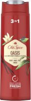 OLD SPICE OASIS 3в1 Душ-гел за тяло, коса и лице 400 мл