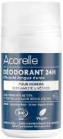 ACORELLE DEO MEN 24H БИО Део рол-он Бергамот и Ветивер 50 мл
