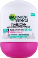 GARNIER MINERAL INVISIBLE BLACK+ WHITE+ COLORS Рол-он 50 мл