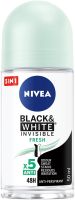NIVEA BLACK & WHITE INVISIBLE FRESH Дезодорант рол-он 50 мл