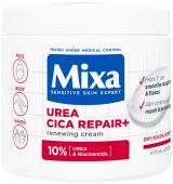MIXA UREA CICA REPAIR+ Обновяващ крем за суха и груба кожа 400 мл