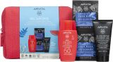 APIVITA НЕСЕСЕР SPF50 Флуид 50мл + детокс гел 50мл +маска 2х8мл