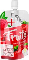DAY UP+ FRUITS 100% Плодов пауч с Ябълка, Ягода и Личи 100 г
