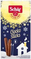 SCHAR CIOCKO STICKS Безглутенови пръчици с шоколад 150 г