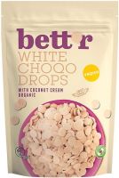 BETT'R CHOCO DROPS WHITE Капки веган бял шоколад 200 г