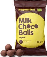 HARMONICA БИО Оризови топчета с млечен шоколад 50г