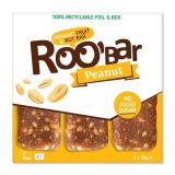 ROO’BAR БИО Фъстъчен бар без добавена захар 3 x 30 г