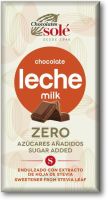 CHOCOLATES SOLE LECHE Milk ZERO Млечен шоколад БЕЗ ЗАХАР 100 г