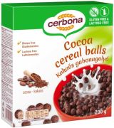 CERBONA Безглутенови шоколадови зърнени топчета 200 г