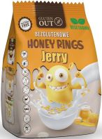 JERRY HONEY RINGS Зърнена закуска Топчета с мед 375 г