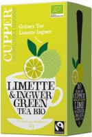 CUPPER GREEN TEA БИО Зелен чай с Лайм, Джинджифил 20 пак.