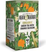 HEATH & HEATHER БИО Зелен чай с цвят от портокал 20 пак.