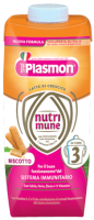 PLASMON NUTRIMUNE Готово мляко с бишкота 1+г. 2 бр.х500 мл