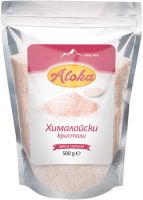 ALOKA Хималайска розова сол, фино смляна 500 г