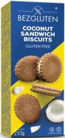 BEZGLUTEN COCONUT Бисквити с кокосов пълнеж без глутен 210 г