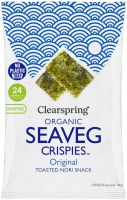 CLEARSPRING SEAVEG CRISPIES БИО Чипс от морски зеленчуци 4 г