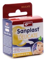 MEDICA Sanplast Delicate Пластир дишащ лента 2,5 см/5 м