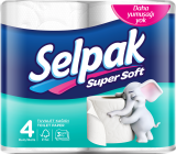 SELPAK Super Soft Тоалетна хартия 3 пласта 4 бр./опак.