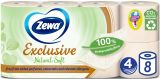 ZEWA EXCLUSIVE NATURAL SOFT Тоалетна хартия 8 бр./пакет