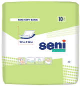 SENI SOFT BASIC Чаршаф за еднократна употреба 90х60 см/10 бр