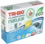 TRI-BIO NATURAL Натурални капсули за пране Baby 14 броя