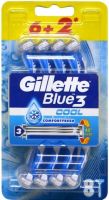 GILLETTE BLUE 3 COOL Еднократни самобръсначки 6 +2 бр.
